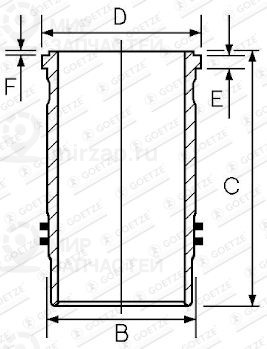 Запчасть GOETZE 1545122000