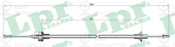 Запчасть LPR C0077C