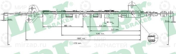 Запчасть LPR C0847B