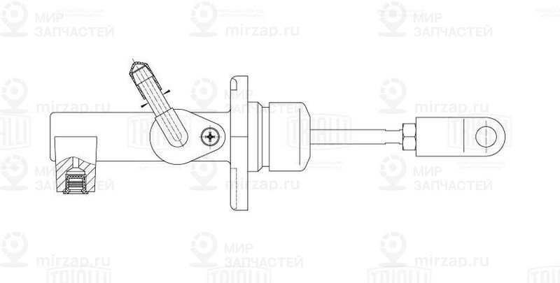 Главный цилиндр сцепления TRIALLI CF815