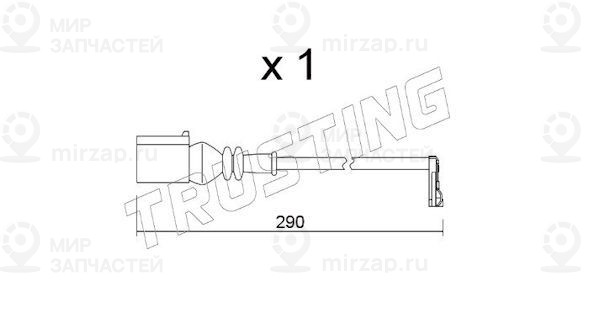 Запчасть TRUSTING SU365