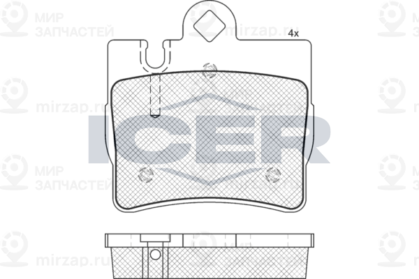Запчасть ICER 181390396