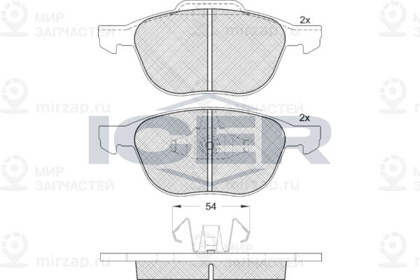 Запчасть ICER 181617399