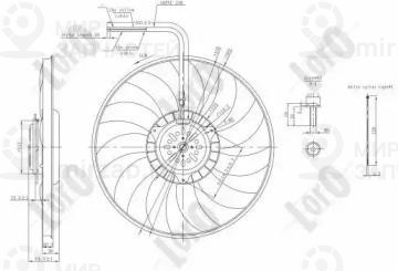 Запчасть LORO 0030140001