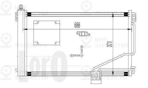 Запчасть LORO 0540160013