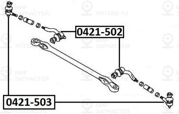 Запчасть ASVA 0421503