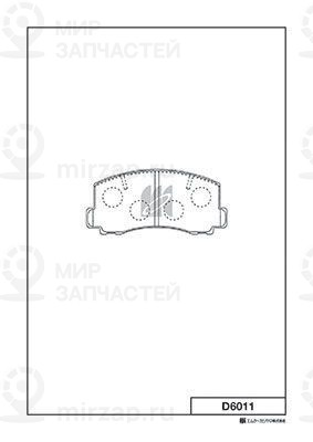 Запчасть KASHIYAMA D6011