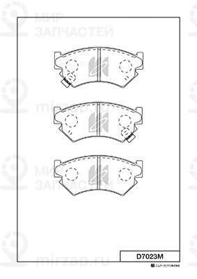 Запчасть KASHIYAMA D7023M
