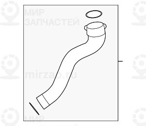 Трубопровод наддувочного воздуха
 BMW 11617810617