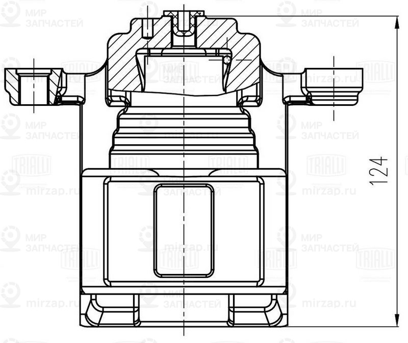 Тормозной суппорт TRIALLI CF800487