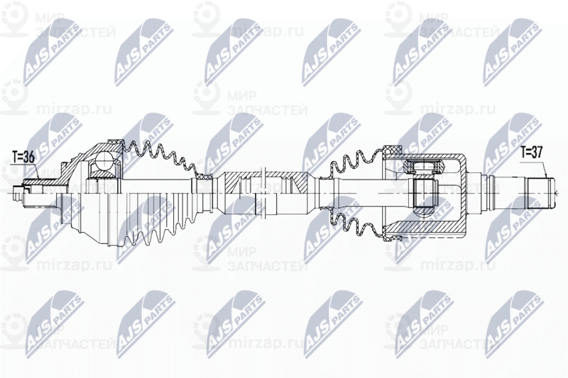 Запчасть NTY NPWVW083