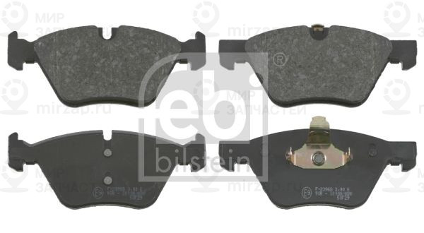 Комплект тормозных колодок, дисковый тормоз FEBI 16503