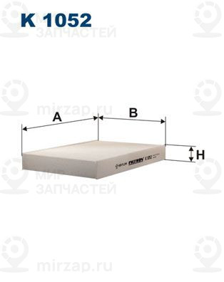 Запчасть FILTRON K1052
