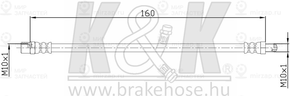 Запчасть K&K FT1343