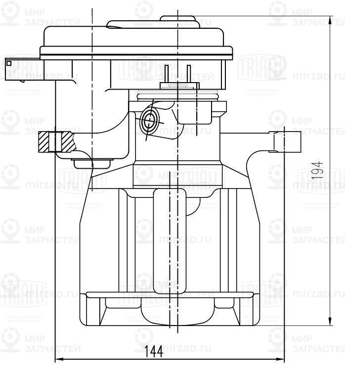 Тормозной суппорт TRIALLI CF182563