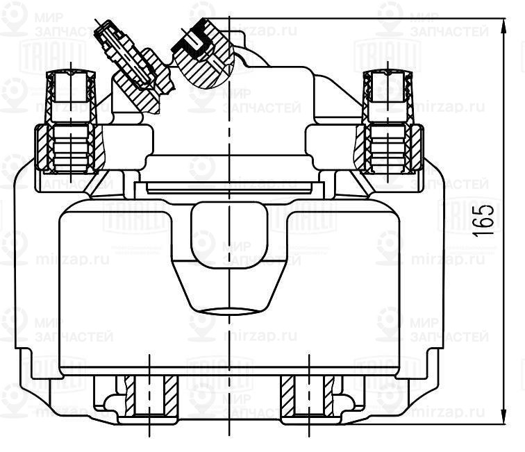 Тормозной суппорт TRIALLI CF800484