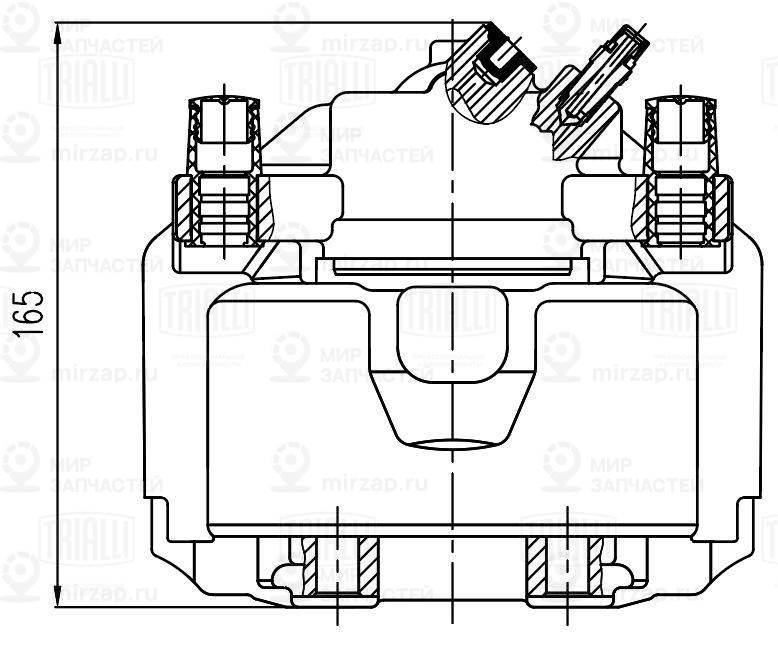 Тормозной суппорт TRIALLI CF800485