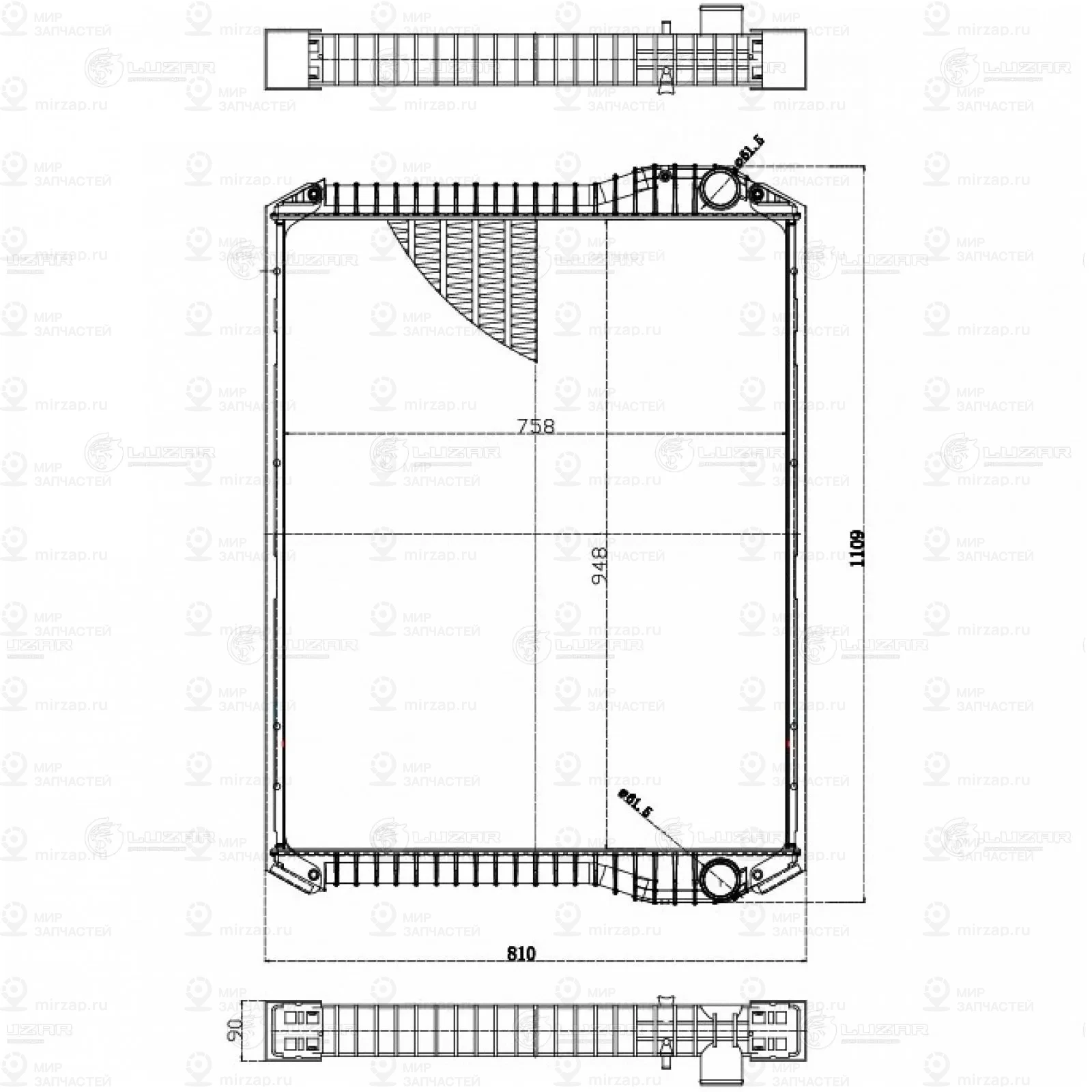 Запчасть LUZAR LRC1991