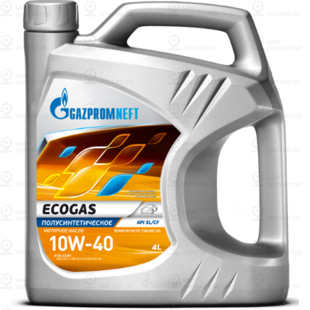 Масло Моторное Gazpromneft Ecogas 10W40 (4Л) GAZPROMNEFT 2389907491