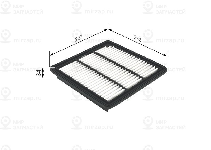 Воздушный фильтр BOSCH F026400407