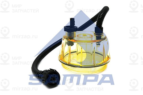 Корпус из прозрачного материала, ручной насос SAMPA 076011