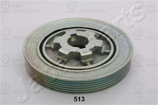 Ременный шкив, коленчатый вал JAPANPARTS PU513