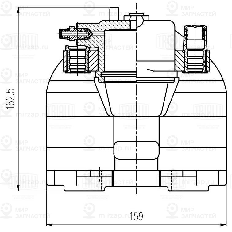 Тормозной суппорт TRIALLI CF208301