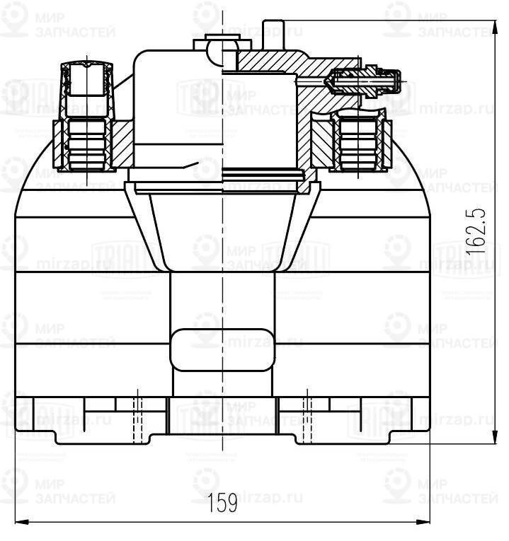Тормозной суппорт TRIALLI CF208302