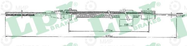 Запчасть LPR C0631B