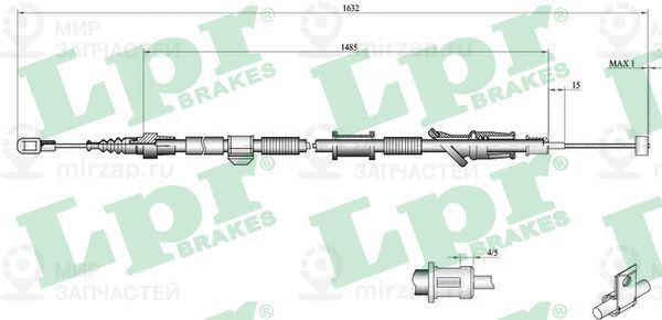 Запчасть LPR C0917B