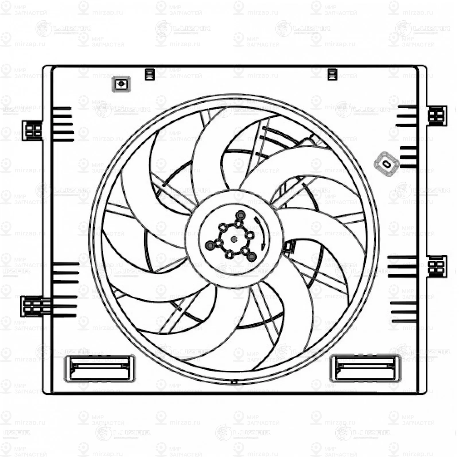 Запчасть LUZAR LFK3044