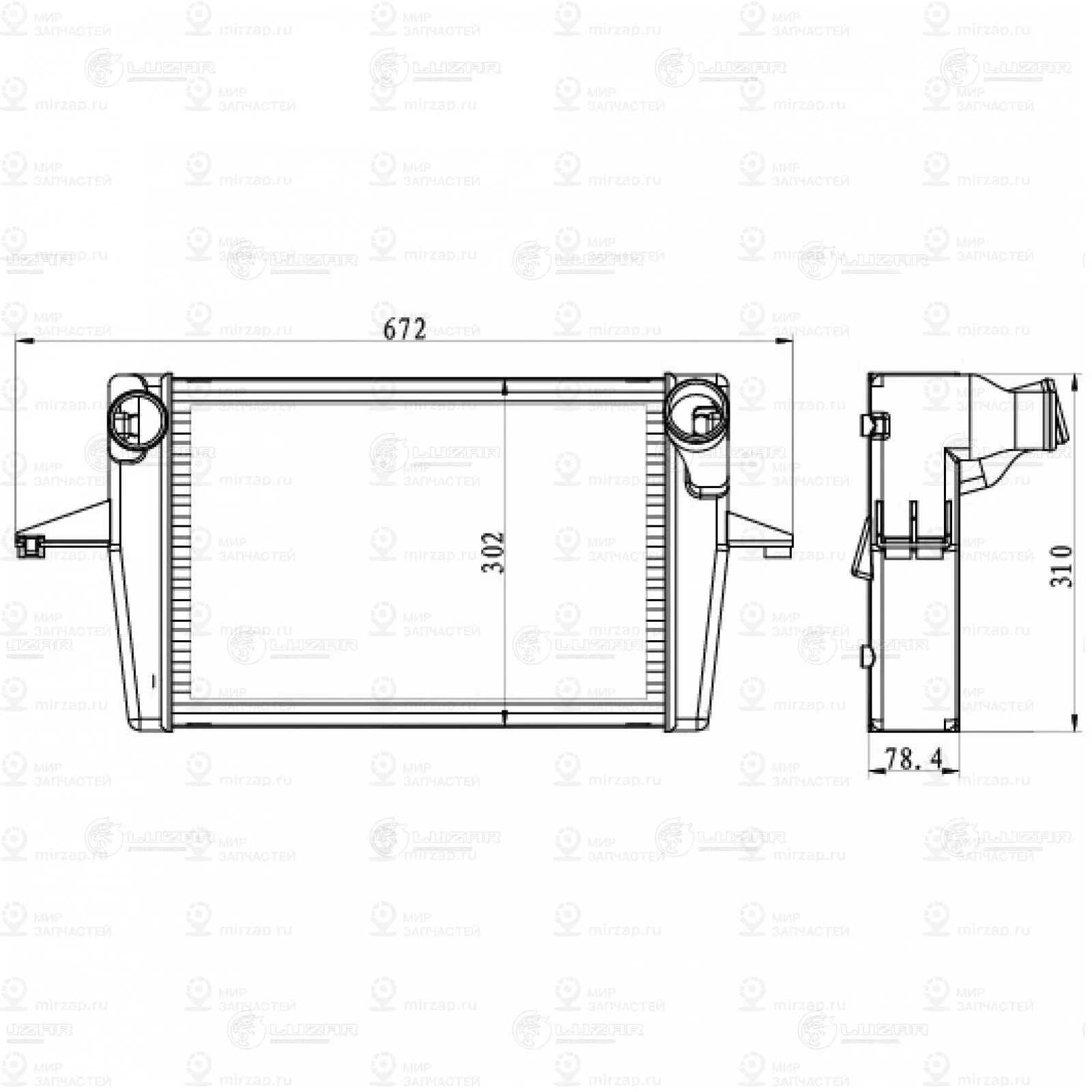 Запчасть LUZAR LRIC3059