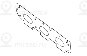 Dichtung Abgaskrьmmer
 BMW 11627625167