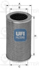 Фильтр масляный UFI 2546700