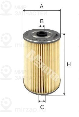 Фильтр топливный MFILTER DE3127