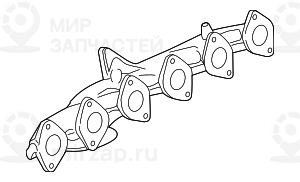Выпускной коллектор
 BMW 11628517629
