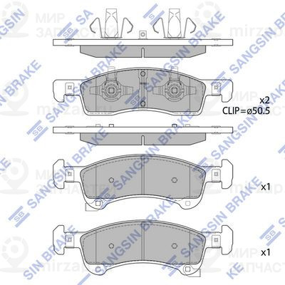 Запчасть SANGSIN SP4386