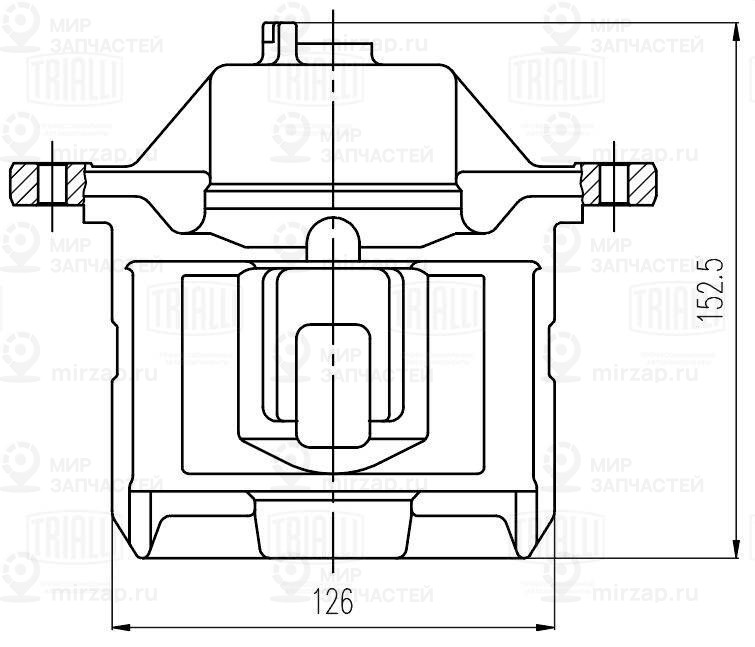 Тормозной суппорт TRIALLI CF200401