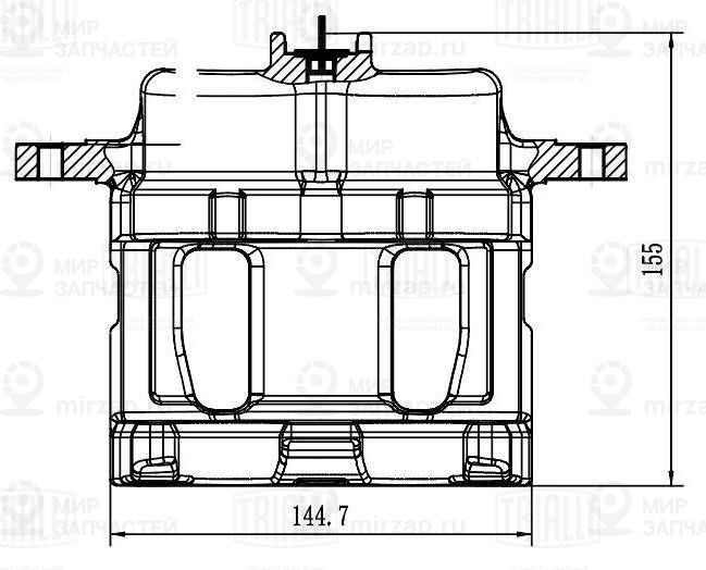 Тормозной суппорт TRIALLI CF201101