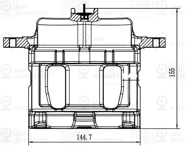 Тормозной суппорт TRIALLI CF201102