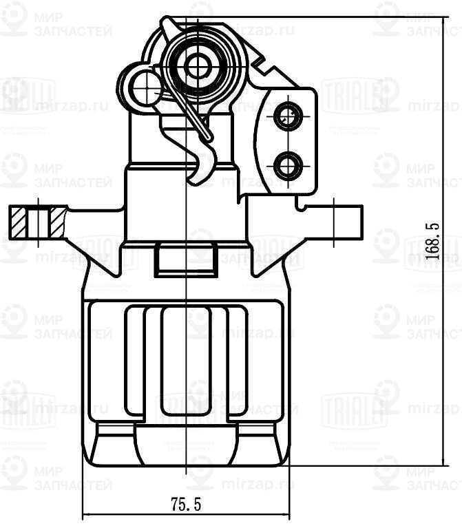 Тормозной суппорт TRIALLI CF204001