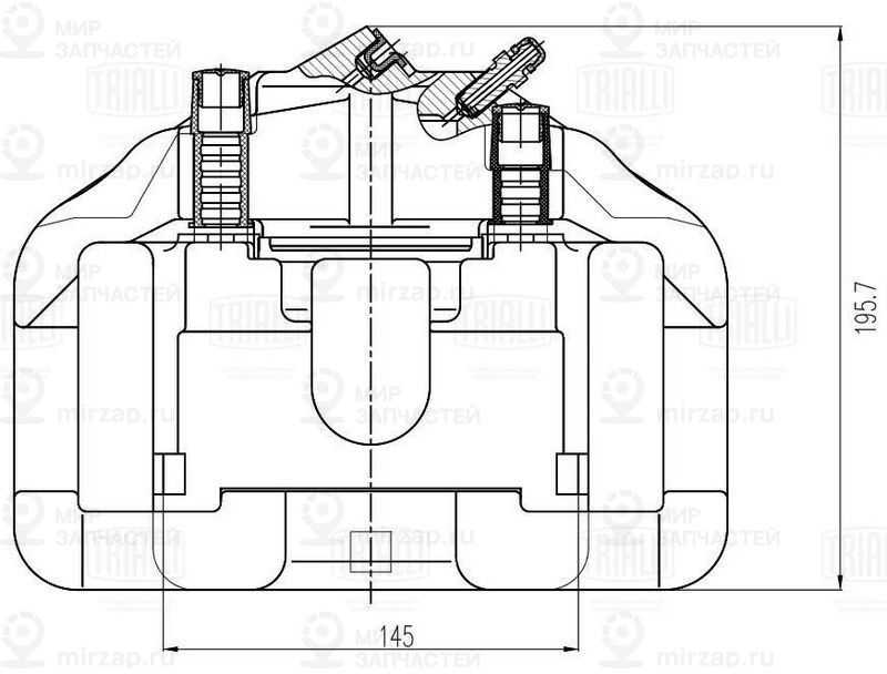 Тормозной суппорт TRIALLI CF205001