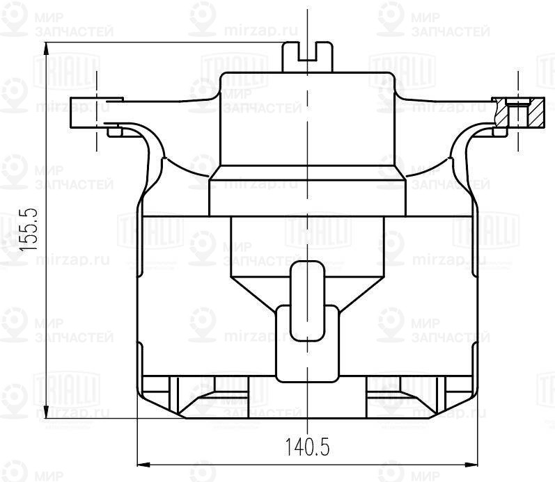 Тормозной суппорт TRIALLI CF209602