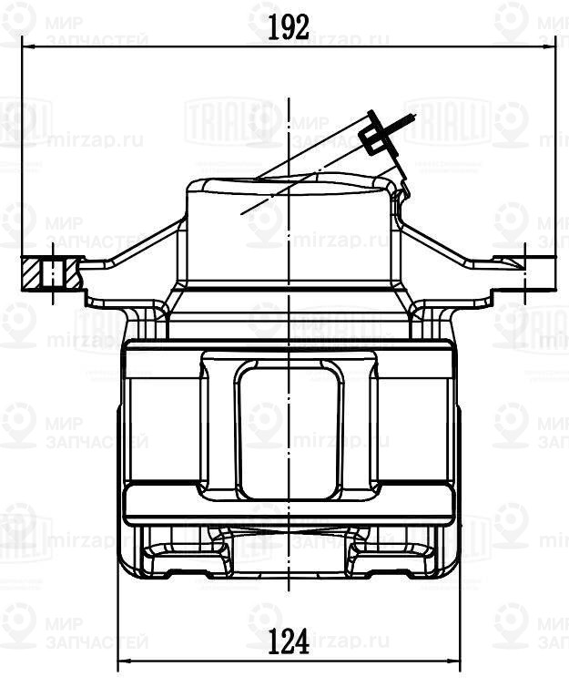 Тормозной суппорт TRIALLI CF800182