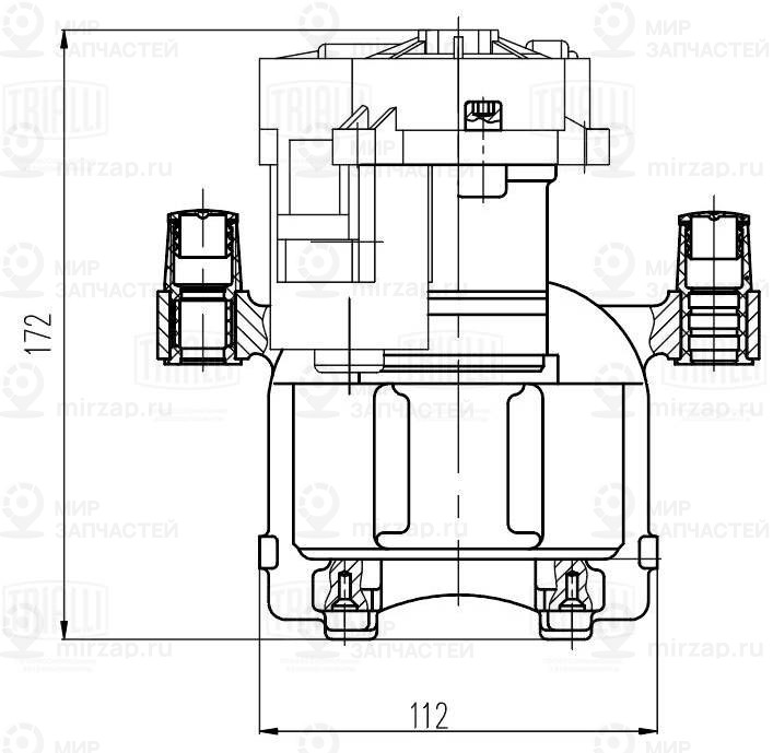 Тормозной суппорт TRIALLI CF800283