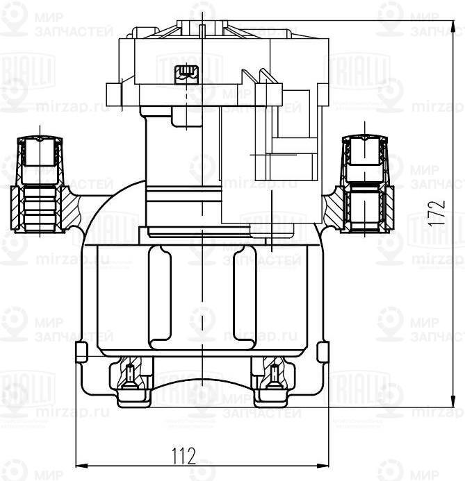 Тормозной суппорт TRIALLI CF800284