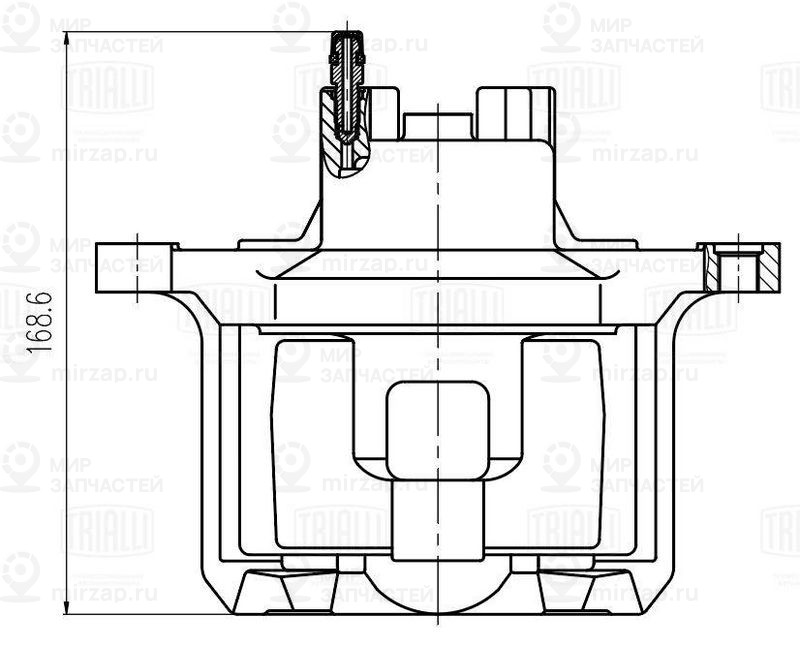 Тормозной суппорт TRIALLI CF800343