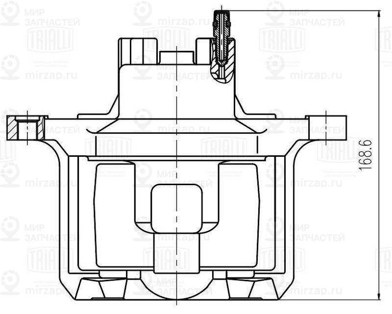 Тормозной суппорт TRIALLI CF800344