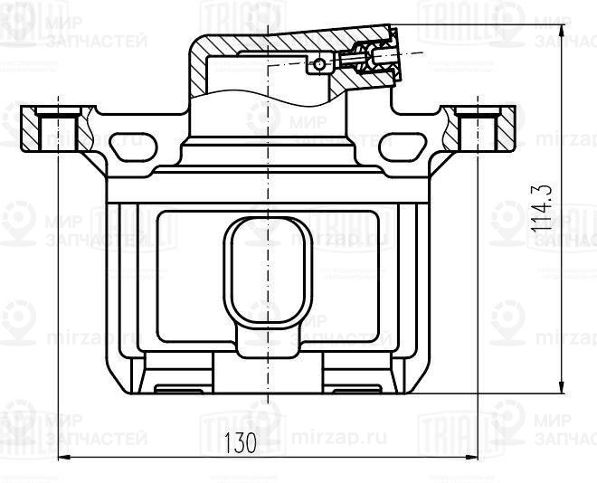 Тормозной суппорт TRIALLI CF800346