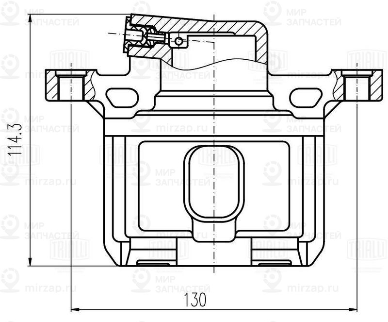 Тормозной суппорт TRIALLI CF800347